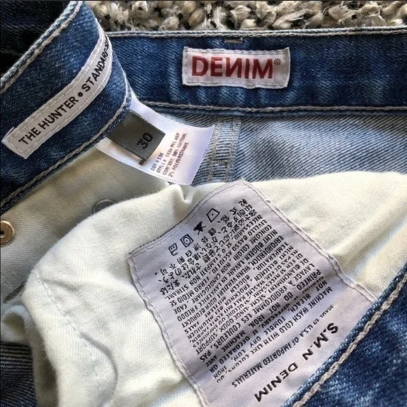 S.M.N. DENIM The Hunter Selvedge Jeans Siz…
